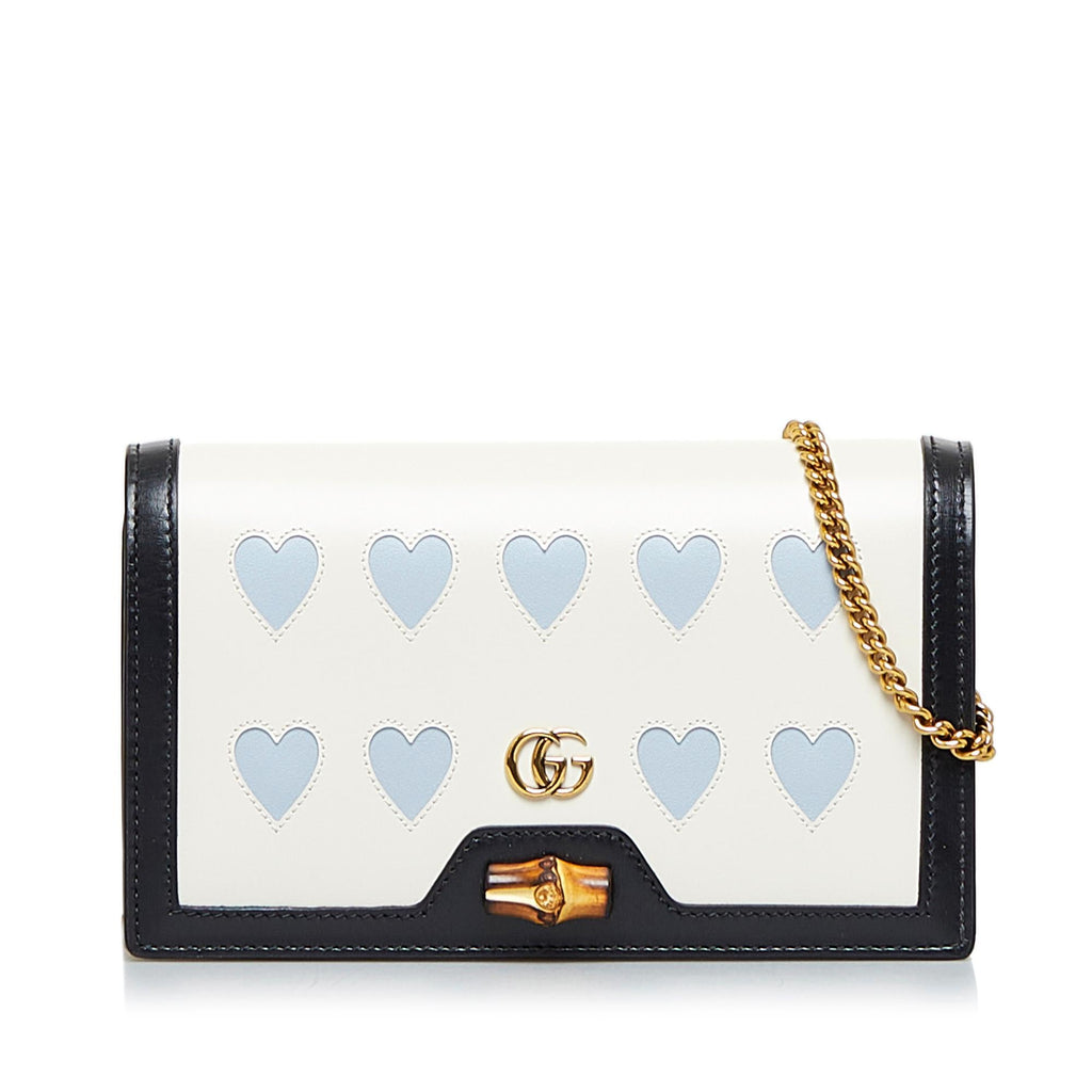 Gucci Lovelight Bamboo Diana Wallet on Chain (SHG-lali2Q)