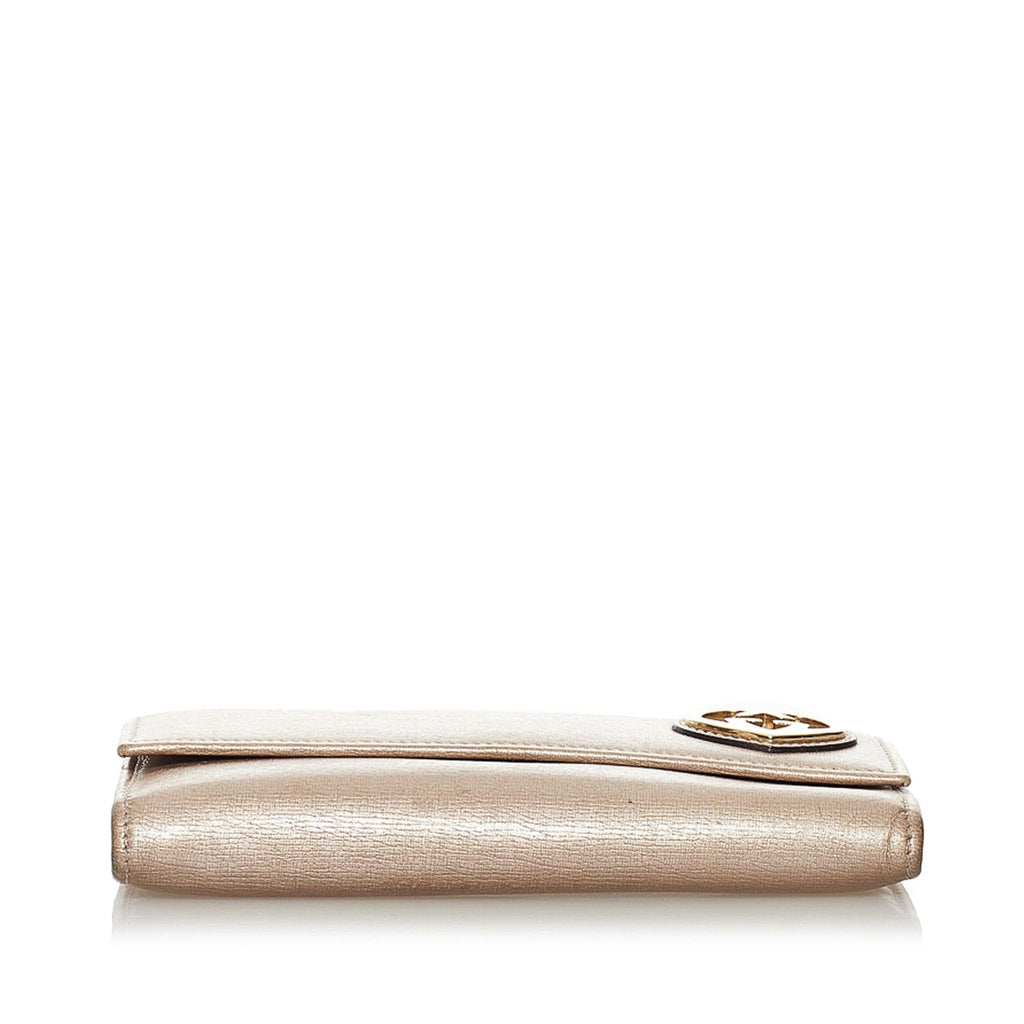 Gucci Lovely Leather Long Wallet (SHG-32706)