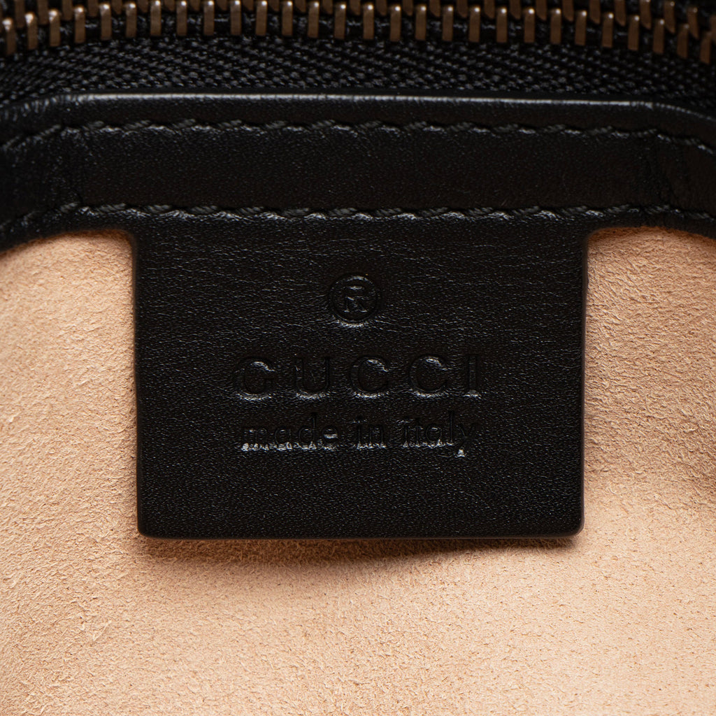 Gucci Matelasse Calfskin GG Marmont Medium Open Shoulder Bag (SHF-iImF5c)