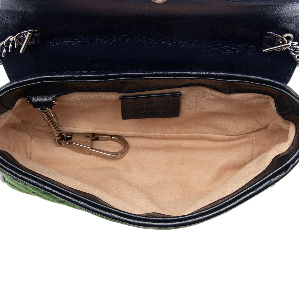 Gucci Matelasse GG Canvas GG Marmont Mini Flap Bag