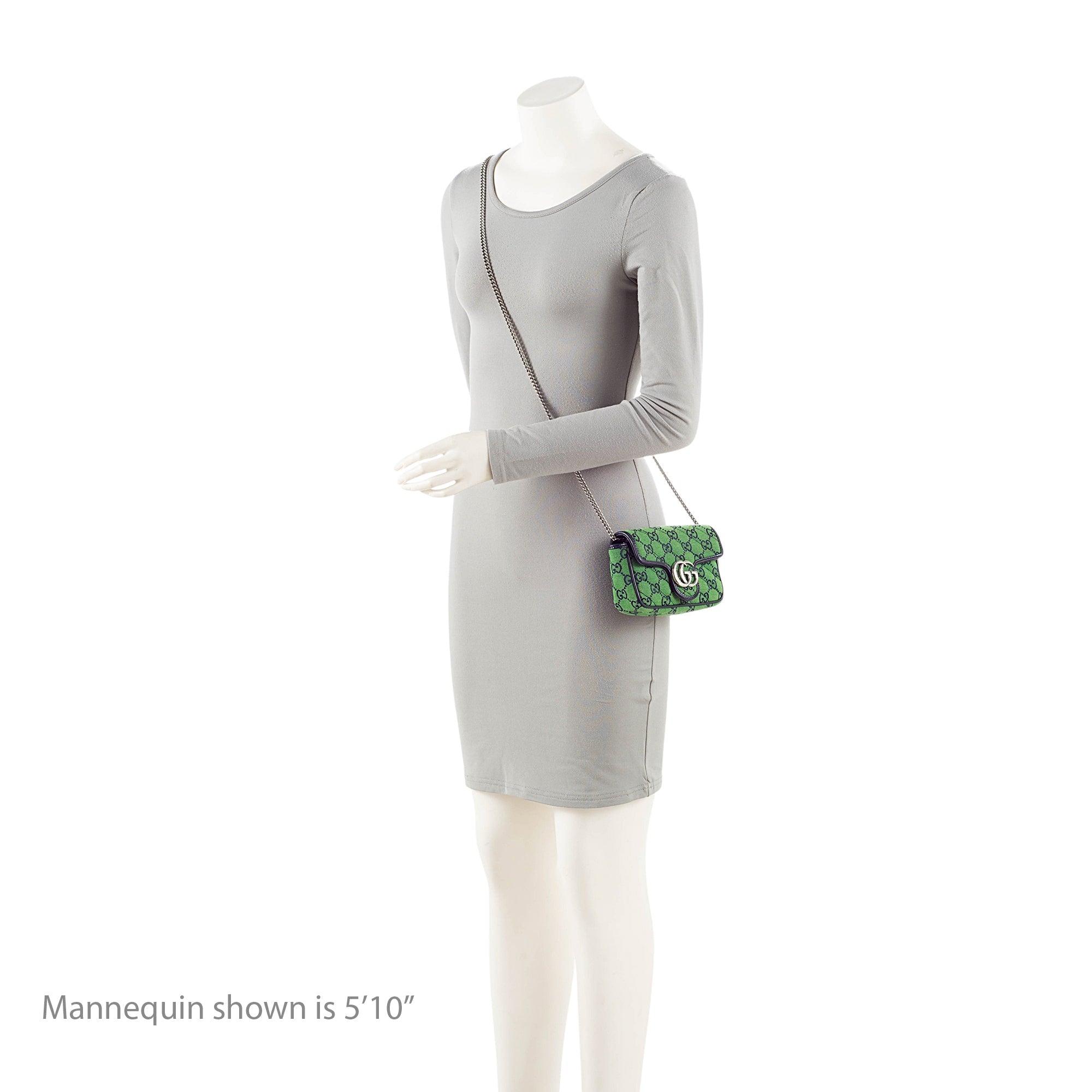 Gucci Matelasse GG Canvas GG Marmont Mini Flap Bag
