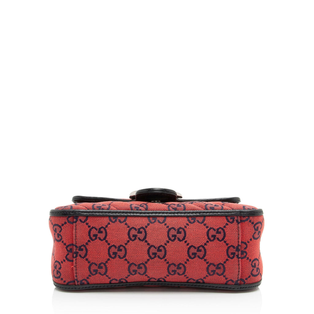 Gucci GG Canvas GG Marmont Mini Top Handle