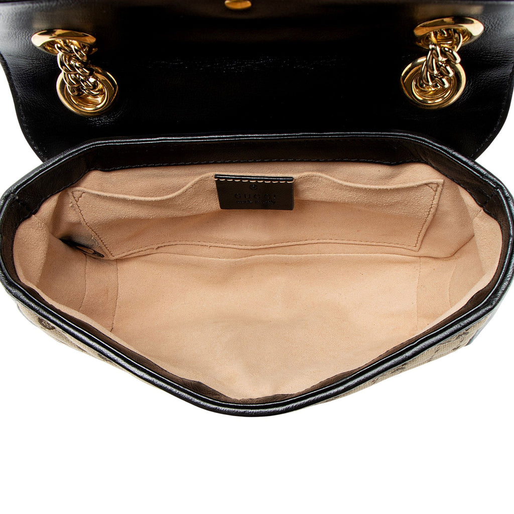 Gucci Matelasse GG Canvas GG Marmont Small Flap Bag