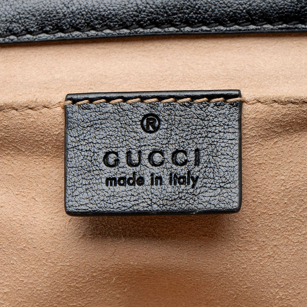 Gucci Matelasse GG Canvas GG Marmont Small Flap Bag