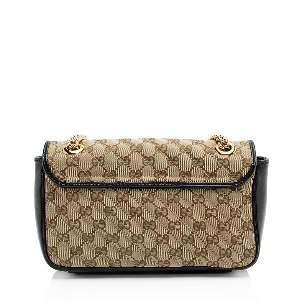 Gucci Matelasse GG Canvas GG Marmont Medium Flap Bag