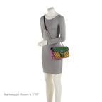 Gucci Multicolor Matelasse GG Canvas Marmont Small Shoulder Flap Bag (SHF-pRWNuq)