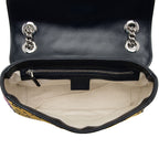 Gucci Multicolor Matelasse GG Canvas Marmont Small Shoulder Flap Bag (SHF-pRWNuq)