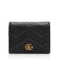 Gucci Matelasse GG Marmont Card Case Wallet (SHF-otkUtR)