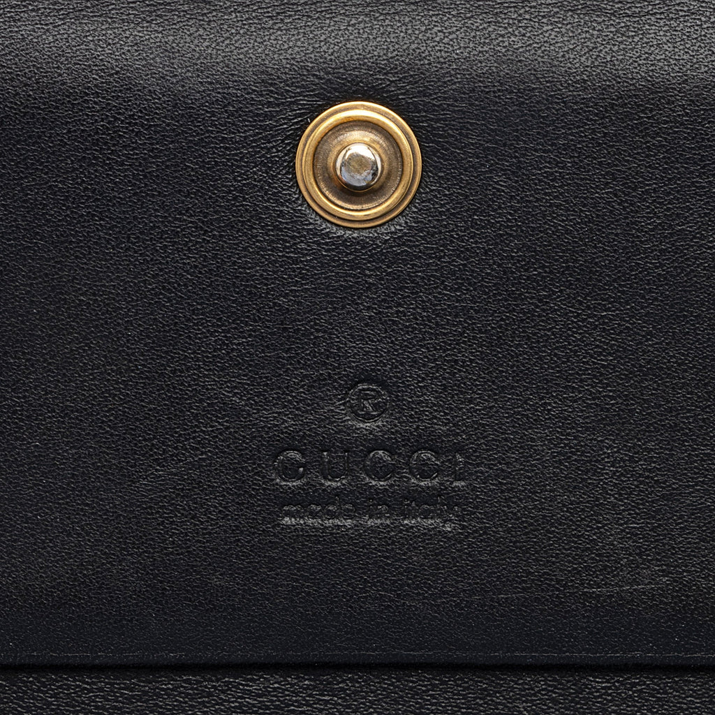 Gucci Matelasse GG Marmont Card Case Wallet (SHF-otkUtR)