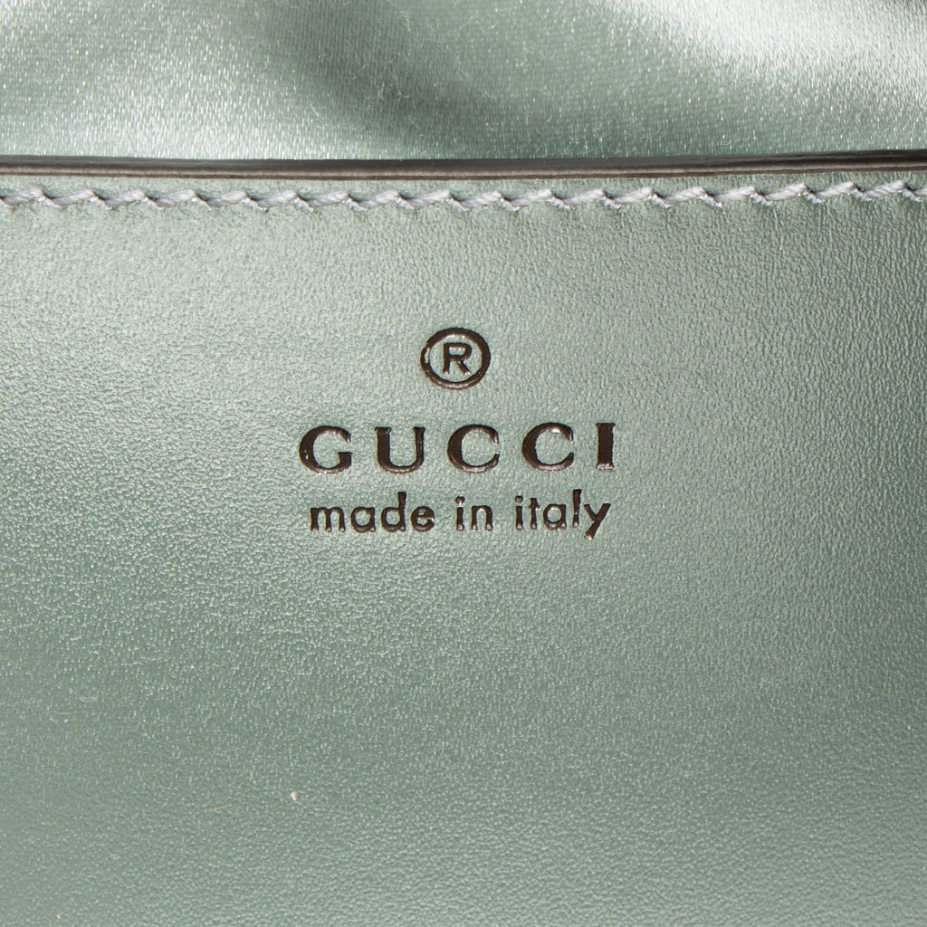 Gucci Iridescent Chevron Matelasse Leather GG Marmont Small Camera Bag