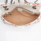 Gucci Matelasse Leather Apple Monogram GG Marmont Small Shoulder Bag (SHF-RyDLUZ)