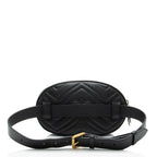 Gucci Matelasse Leather GG Marmont Animal Studs Belt Bag - Size 34 / 75