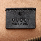 Gucci Matelasse Leather GG Marmont Animal Studs Clutch