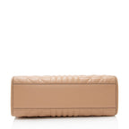 Gucci Matelasse Leather GG Marmont Aria Medium Tote (SHF-19528)