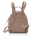 Gucci Matelasse Leather GG Marmont Backpack
