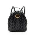 Gucci Matelasse Leather GG Marmont Backpack