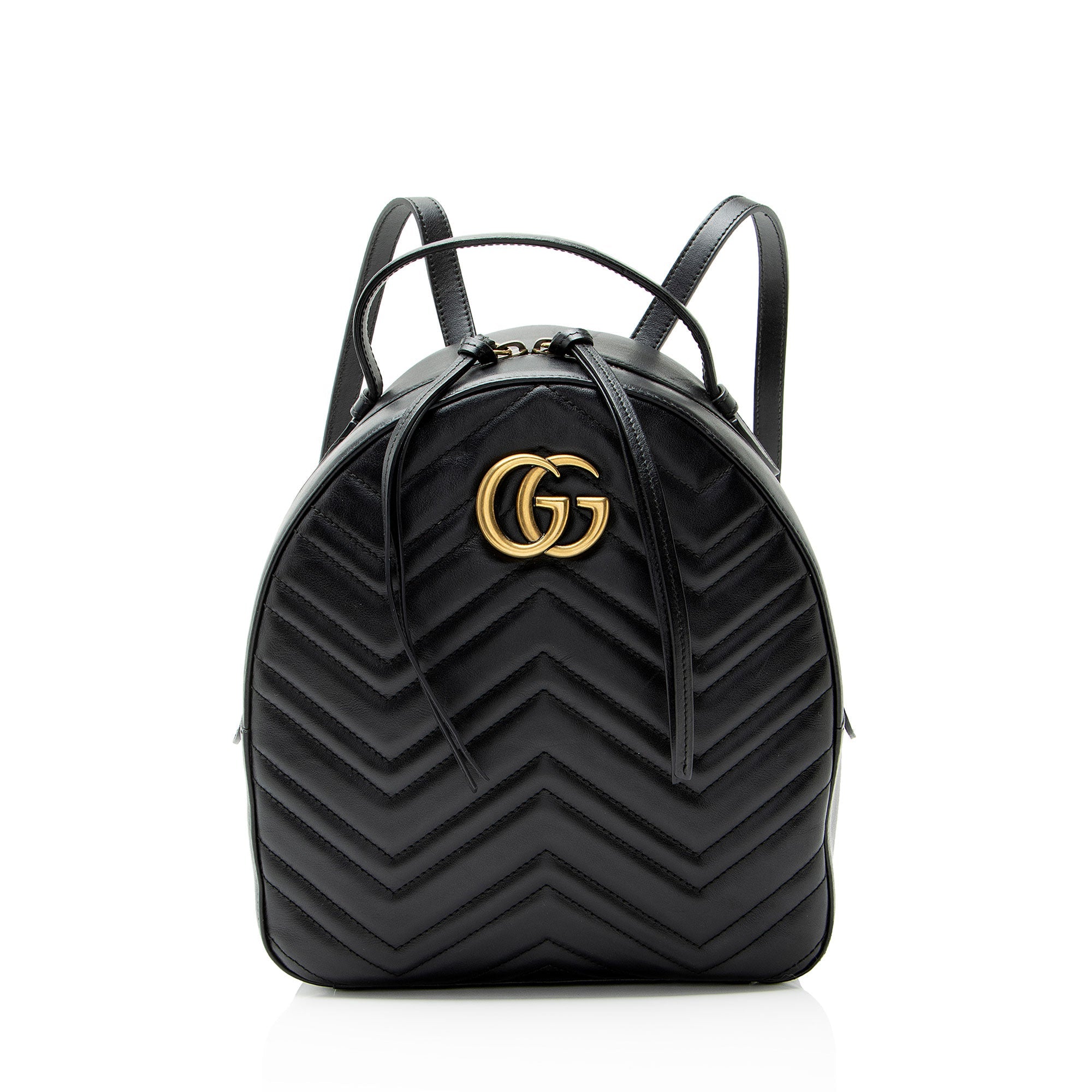 Gucci Matelasse Leather GG Marmont Backpack