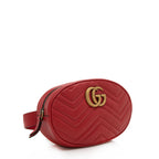 Gucci Matelasse Leather GG Marmont Belt Bag - Size 30 / 75 (SHF-13067)