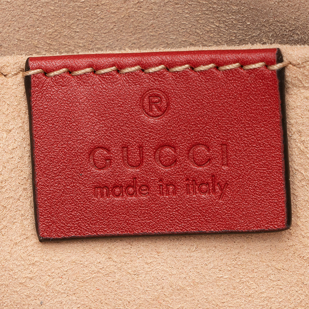 Gucci Matelasse Leather GG Marmont Belt Bag - Size 34 / 85 (SHF-20124)