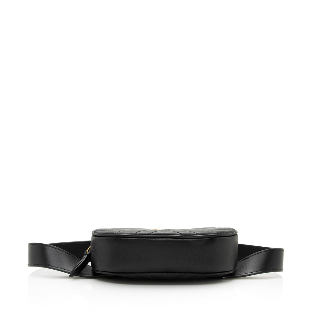 Gucci Matelasse Leather GG Marmont Belt Bag - Size 34 / 85 (SHF-23400)