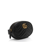 Gucci Matelasse Leather GG Marmont Belt Bag - Size 34 / 85 (SHF-to1IUr)