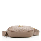 Gucci Matelasse Leather GG Marmont Belt Bag - Size 95 (SHF-17440)