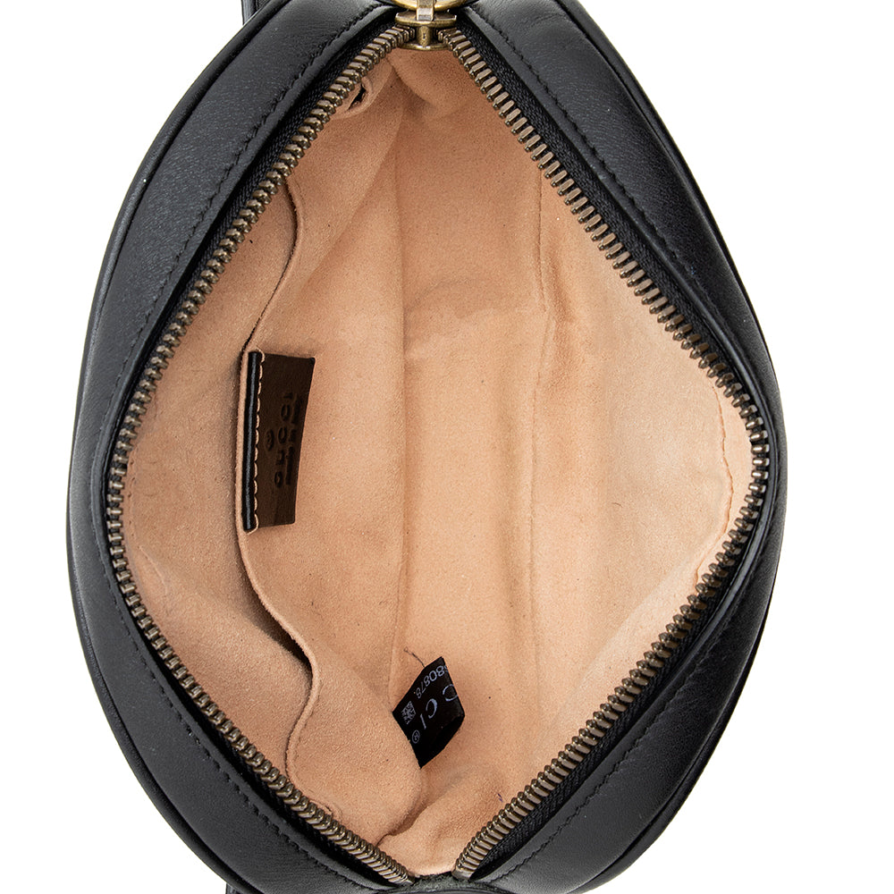 Gucci Matelasse Leather GG Marmont Belt Bag - Size 95 (SHF-19377)