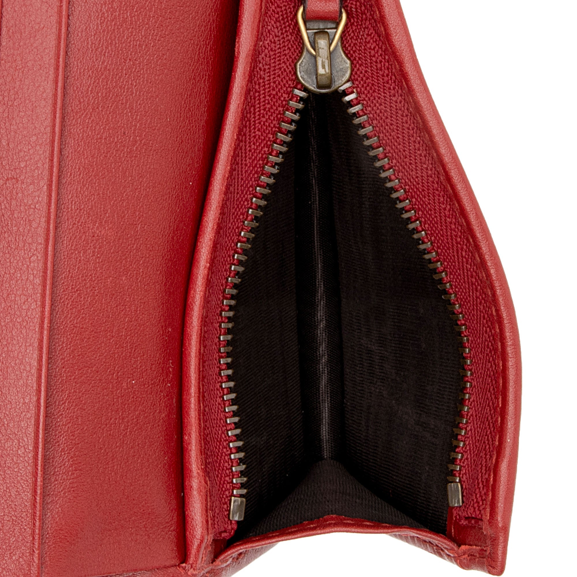 Gucci Matelasse Leather GG Marmont Card Case Wallet (SHF-o0HCO4)