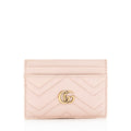 Gucci Matelasse Leather GG Marmont Card Case (SHF-19301)