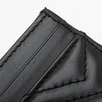 Gucci Matelasse Leather GG Marmont Card Case (SHF-22416)