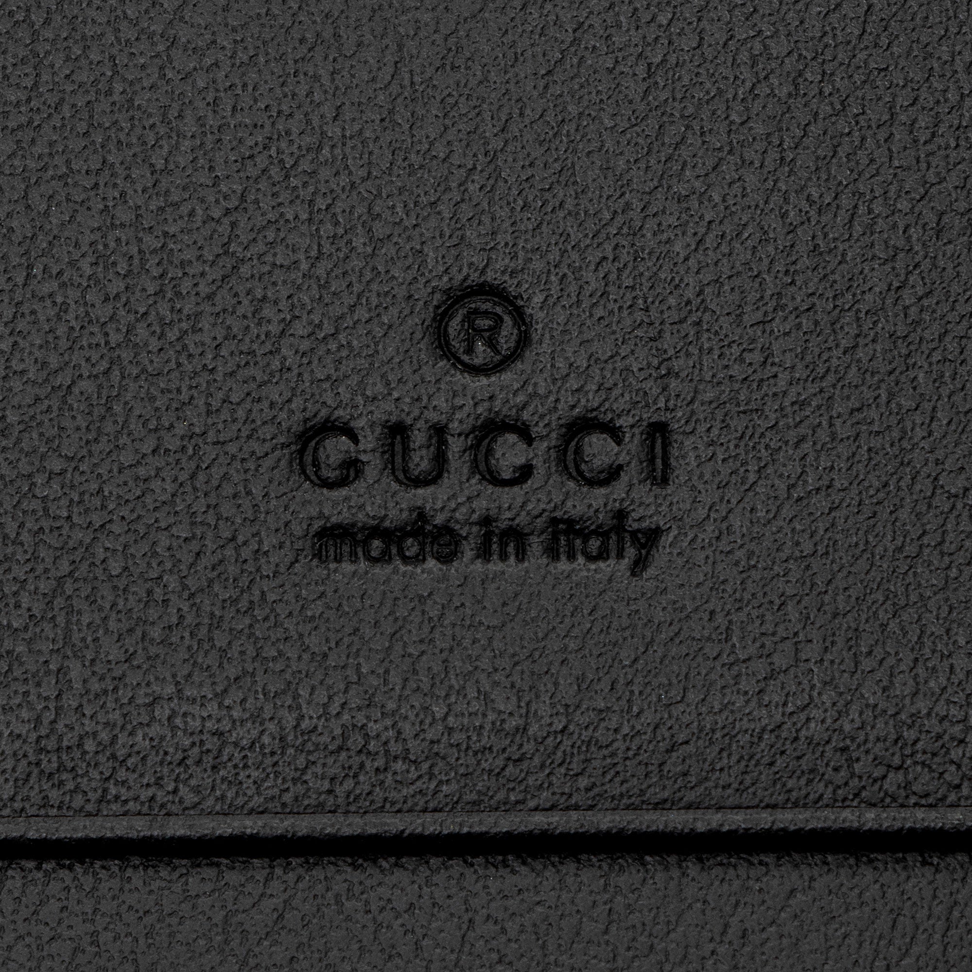 Gucci Matelasse Leather GG Marmont Card Case (SHF-AcctXE)