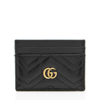 Gucci Matelasse Leather GG Marmont Card Case