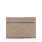 Gucci Matelasse Leather GG Marmont Card Case