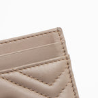 Gucci Matelasse Leather GG Marmont Card Case