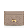 Gucci Matelasse Leather GG Marmont Card Case