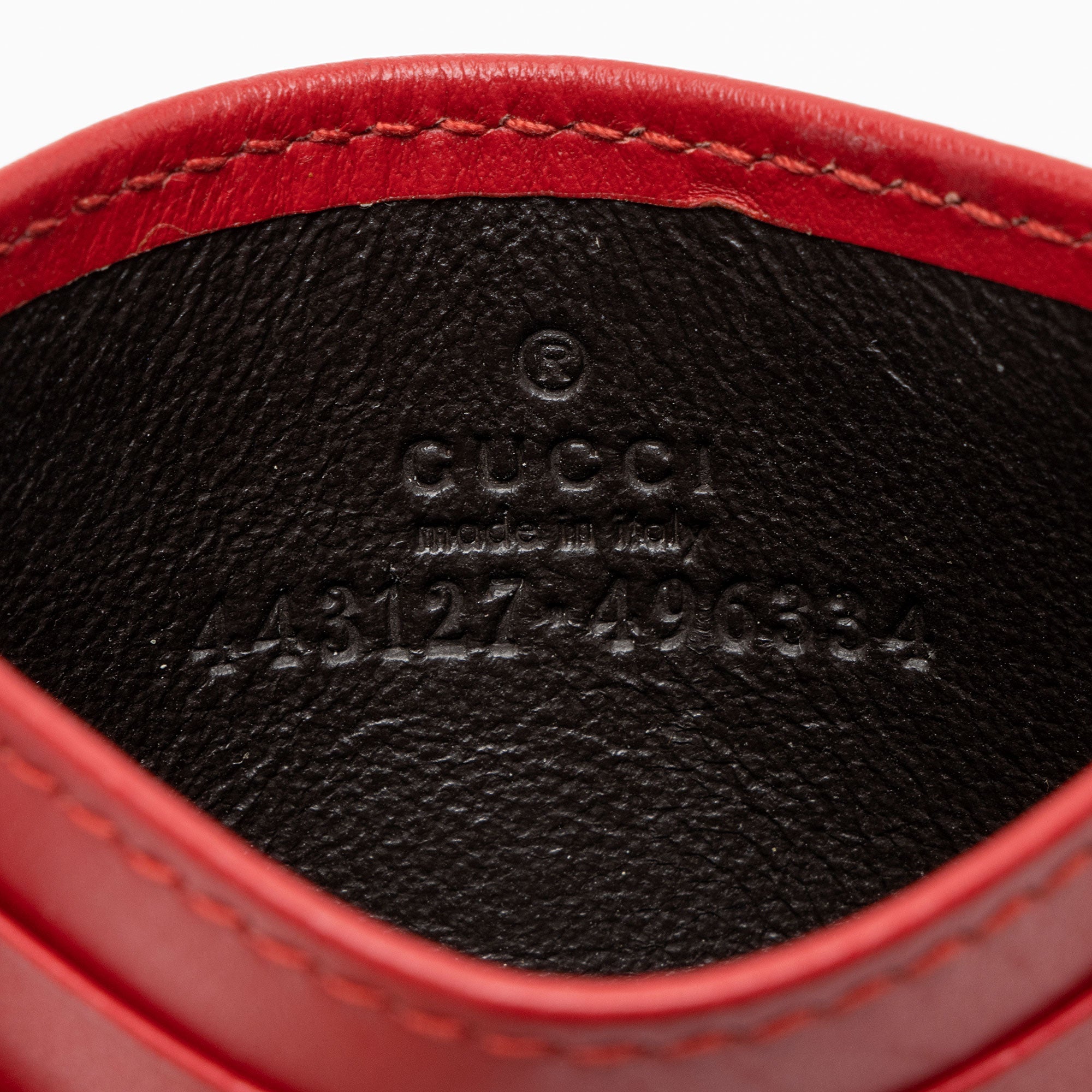 Gucci Matelasse Leather GG Marmont Card Case