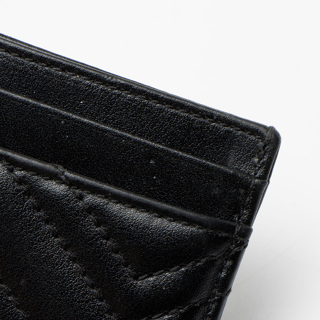 Gucci Matelasse Leather GG Marmont Card Case