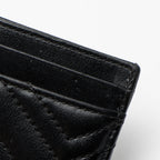 Gucci Matelasse Leather GG Marmont Card Case