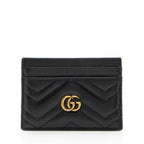 Gucci Matelasse Leather GG Marmont Card Case