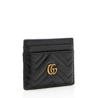 Gucci Matelasse Leather GG Marmont Card Case