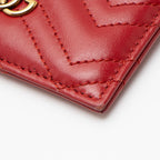 Gucci Matelasse Leather GG Marmont Card Case