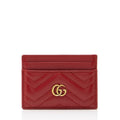 Gucci Matelasse Leather GG Marmont Card Case