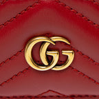 Gucci Matelasse Leather GG Marmont Card Case