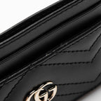 Gucci Matelasse Leather GG Marmont Card Case