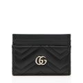 Gucci Matelasse Leather GG Marmont Card Case