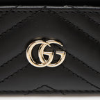 Gucci Matelasse Leather GG Marmont Card Case