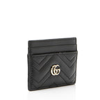 Gucci Matelasse Leather GG Marmont Card Case