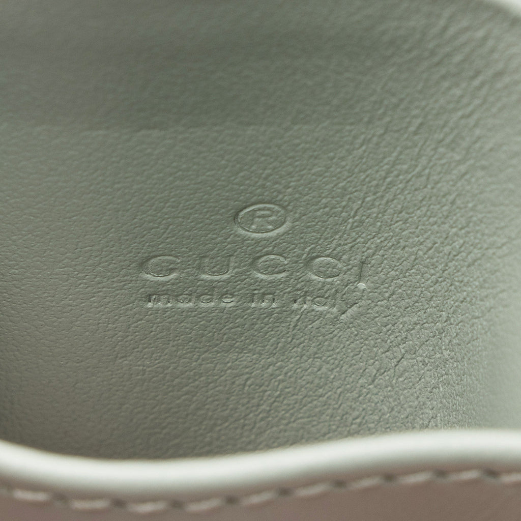 Gucci Matelasse Leather GG Marmont Key Card Case