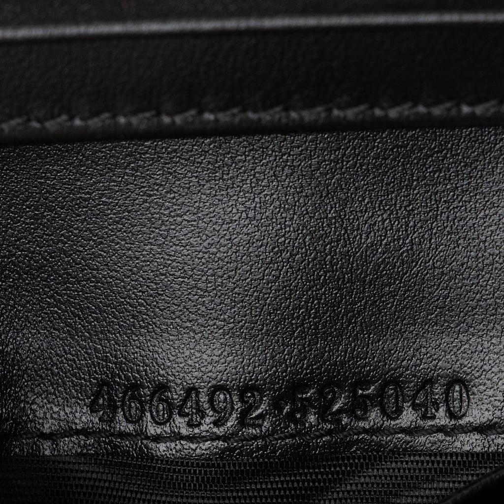 Gucci Matelasse Leather GG Marmont Card Wallet (SHF-15hEyp)