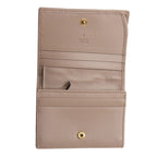 Gucci Matelasse Leather GG Marmont Card Wallet